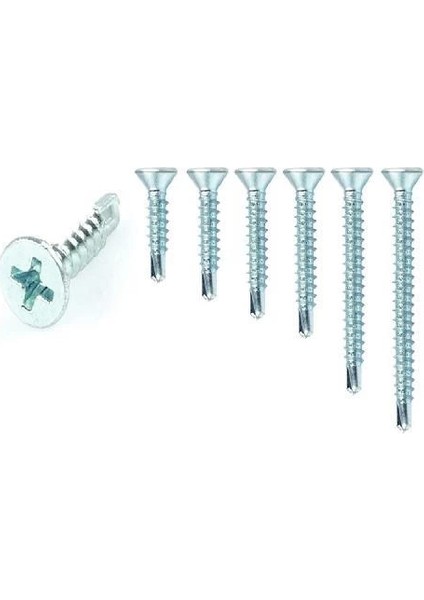 Yhb Matkap Uçlu Akıllı Vida 4,8X38 ( 10 Adet )