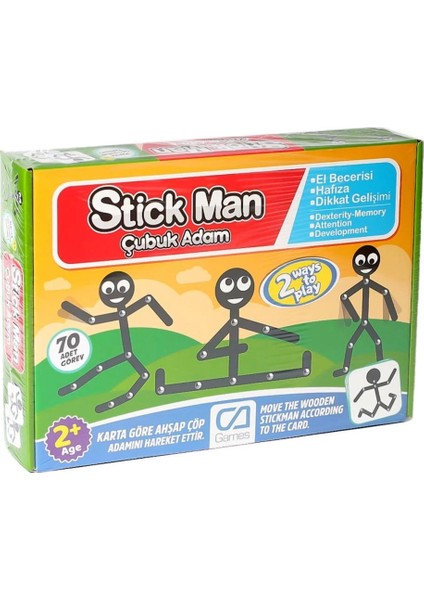 Bfs CAPLS-5247 Stick Man Çubuk Adam -Ca Games