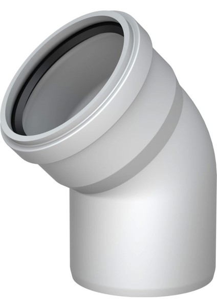 Pvc Atık Su Borusu 45 Derece 110 mm 10 Adet fiyatları
