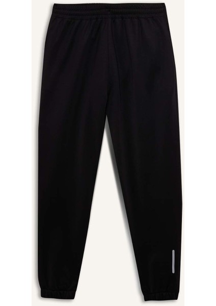 Fit Standart Fit Sporcu Jogger Eşofman Altı Cepli Beli Paçası Lastikli D3742AX24WN