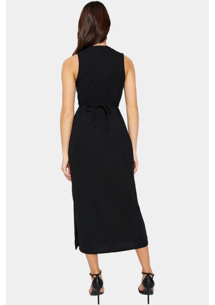 Şık Midi Boy Bodycon Elbise 98% Polyester Günlük Stil Zarifane Tasarım Dayanıklı Malzeme Modern modelleri