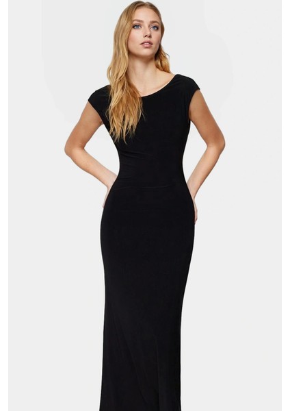 Maxi Elbise Bodycon Kalıp Örme Kumaş Yazlık Şık Yüksek Kalite Özel Tasarım Premium modelleri
