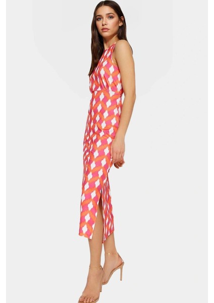 Şık Midi Boy Bodycon Elbise 98% Polyester Günlük Stil Zarifane Tasarım Dayanıklı Malzeme Modern fiyatları