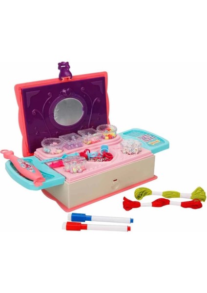 Bfs 3662 Pretty Pinky 3'ü 1 Arada Boncuk Yapım Seti -Sunman