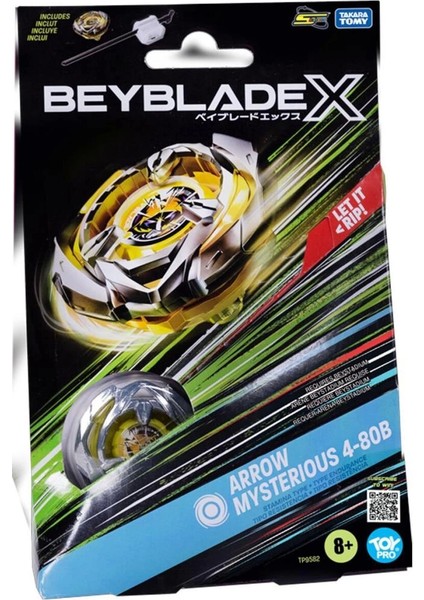 Bfs BEY06000 Beyblade 1li Set Arrow Mysterious 4-80B