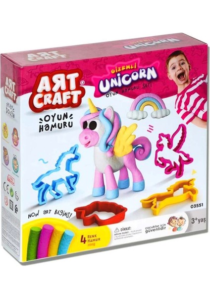 Bfs Dede Unicorn Oyun Hamuru Seti