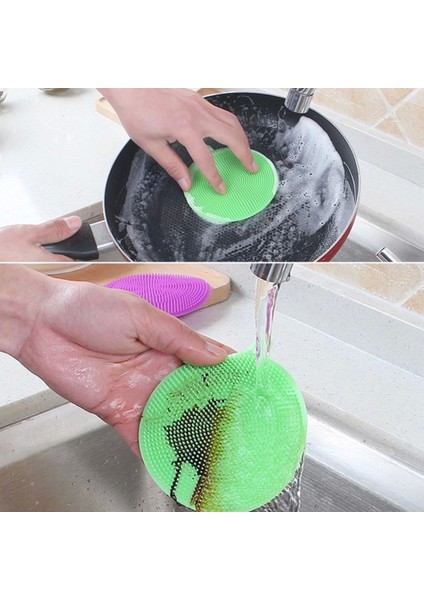 Bfs 2'li Kir Tutmaz Tırtıklı Yüzey Bulaşık Yıkama Pedi