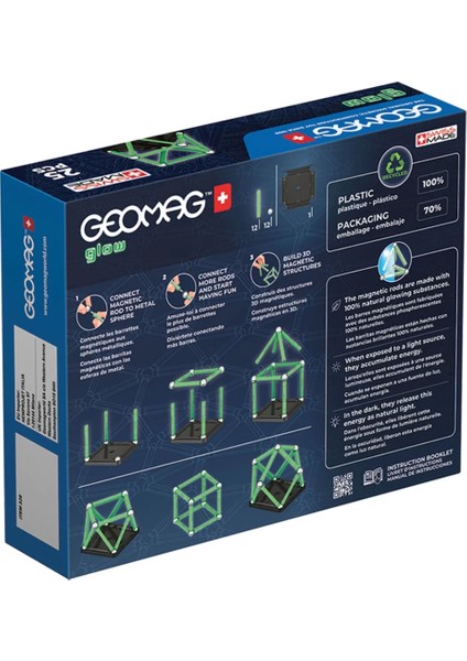 Bfs Geomag Glow Manyetik Zeka Oyunu 25 Parça fırsatları