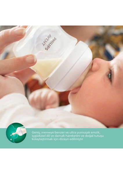 Bfs Philips Avent Doğal Tepkili Natural Response Cam Biberon 120 ml 0+ Ay fırsatları