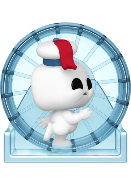 Bfs Funko Pop Deluxe Ghostbusters - Mini Puft In Hamster Wheel