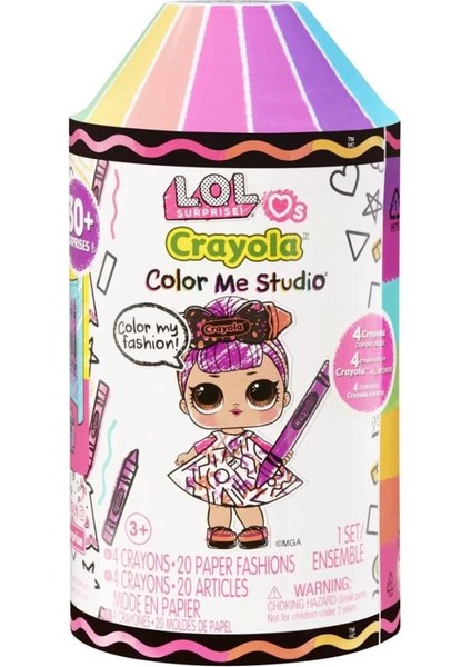 Bfs 505273 L.o.l. Tots Crayola Bebeği