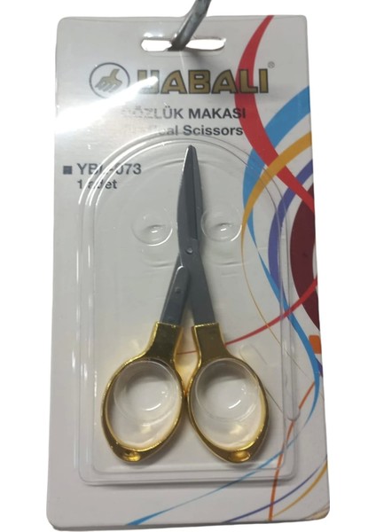 Bfs Gözlük Makası YBL-073 Altın Model 4