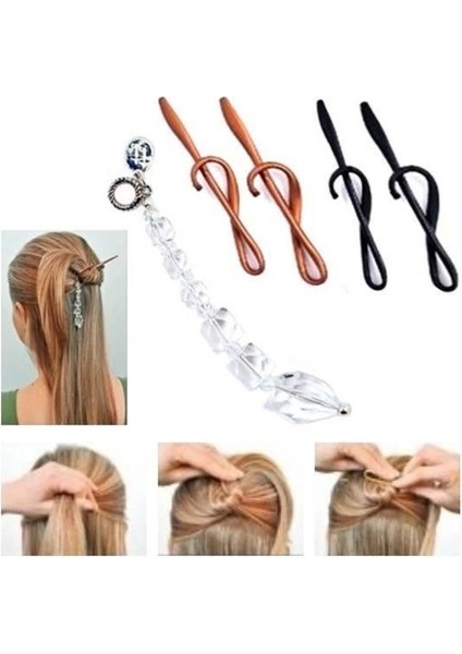 Bfs Kolay Saç Toplama Örgü Yapma Tokası Saç Şekillendirme Seti fiyatları