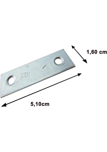 Gönye Düz Tip No:1 ( 5 Adet )