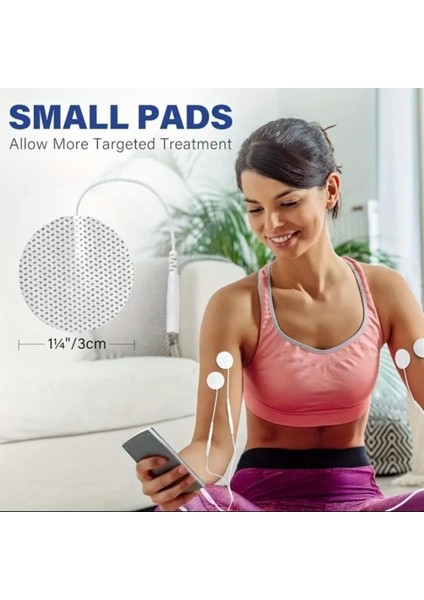 5 Paket, 20 Adet Yuvarlak 3.2 cm Tens Elektrod Pedi Sağlık ve Bakım Ürünü fiyatları
