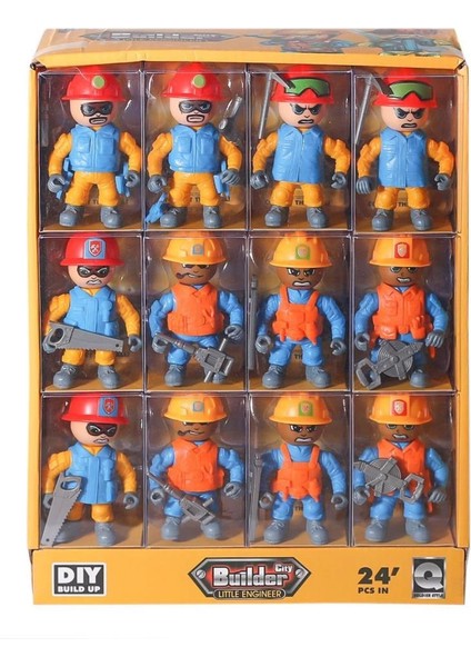8910-D61 Şehrin Inşaat Gücü Adamlar -Birliktoys fırsatları
