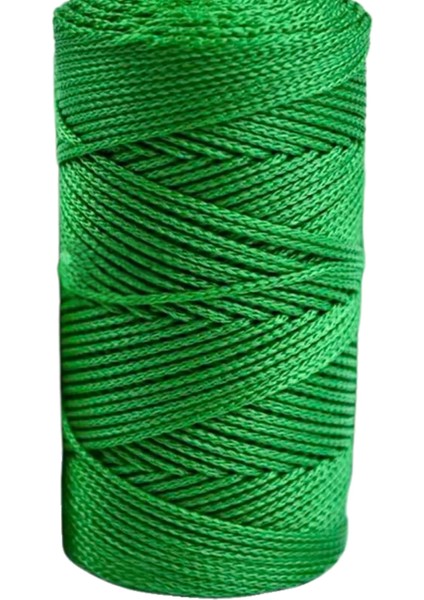 Bfs Makrome Ipi 3mm Polyester Koyu Yeşil