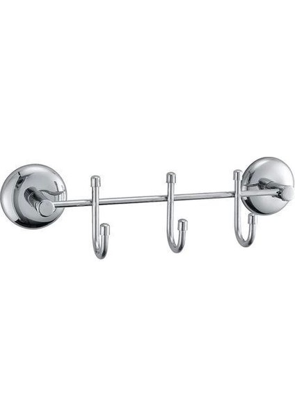 3 Kancalı Dekoratif Askılık Mutfak Banyo Duvar Yüzeyi Askısı