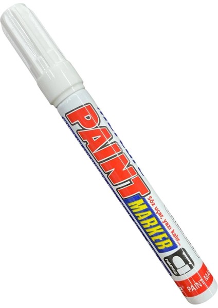 Mercure Paint Marker Beyaz Bilyalı Kalem