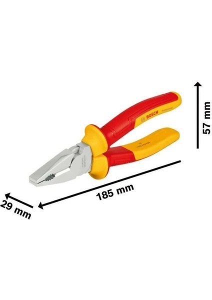Bosch Profesyonel Izoleli Pense 180 mm fiyatları