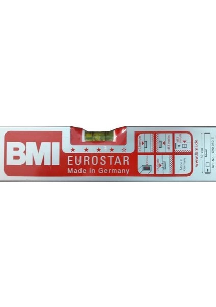 Bmı Eurostar 690 Alüminyum Su Terazisi 50 cm fiyatları