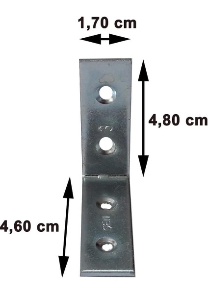 Gönye L Tipi No:3 ( 5 Adet )