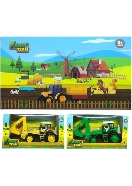 Bfs Toysan Sürtmeli Traktör Toy-43