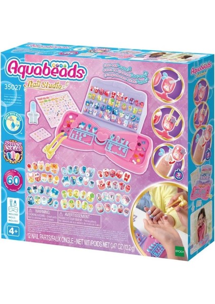 35027 Aquabeads Tasarla ve Sergile Tırnak Atölyesi +4 Yaş