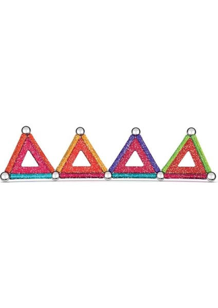 Bfs 0535 Geomag Glitter Manyetik Zeka Oyunu 35 Parça