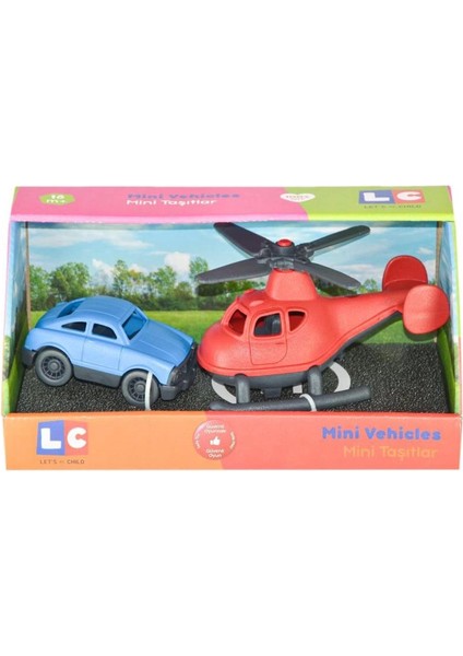 Bfs LC-30938 Let's Be Child - Minik Taşıtlar Araba-Helikopter