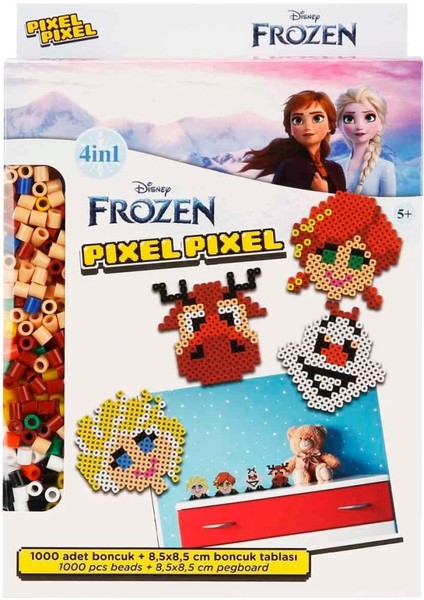 Bfs 4in1 Disney Frozen Pixel Pixel Boncuk Aktivite ve Oyuncak Seti fırsatları