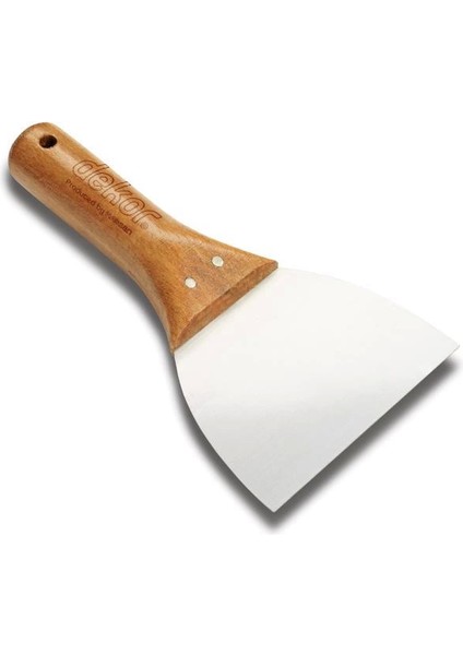 Dekor 010 Macun Ispatulası 18 cm Ahaşap Saplı
