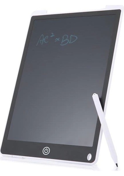 Bfs T12 Beyaz Writing Tablet LCD 12 Inç Dijital Kalemli Çizim Yazı Tahtası