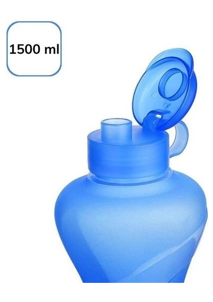 Bfs 1500ML Kapasiteli Sporcu Tipi Suluk Pratik El Matarası