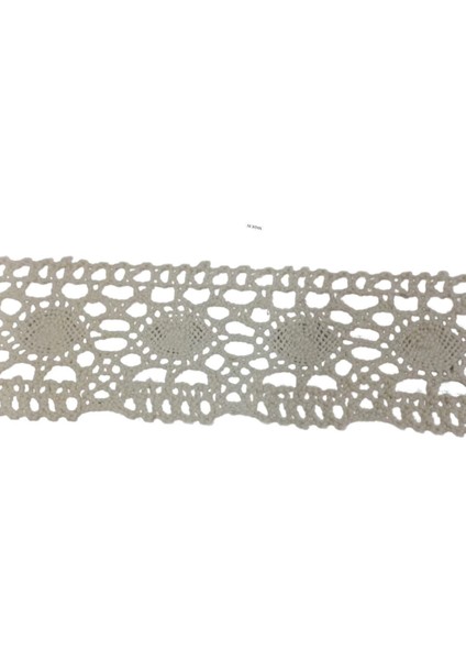 Kopanaki Dantel En 5 cm Badem Model Krem 1 Metre