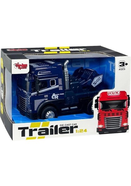 Bfs KLX800-247 Sürtmeli Işıklı Müzikli 1:24 Çekici (Tır Kafası)