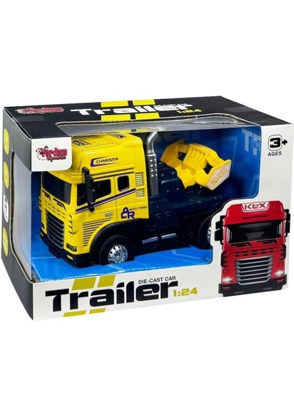 Bfs KLX800-247 Sürtmeli Işıklı Müzikli 1:24 Çekici (Tır Kafası)
