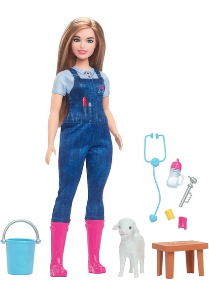 Bfs HRG42 Barbie 65. Yıl Deluxe Kariyer Bebekleri - Veteriner fiyatları