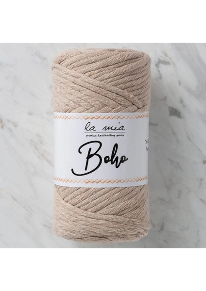 Boho Açık Bej Büküm Makrome Ipi - L049 - 33984
