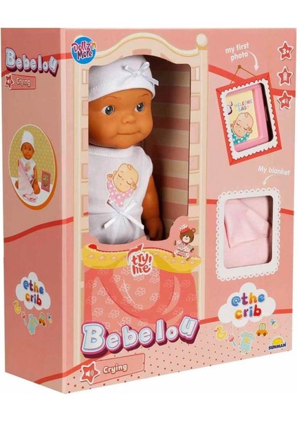 Bfs 5683 Bebelou Sesli Hoş Geldin Bebeği 30 cm -Sunman modelleri