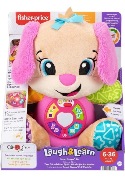 Bfs JFD34 Fisher Price Eğtici Köpekçiğin Kız Kardeşi-Yaşa Göre Gelişim