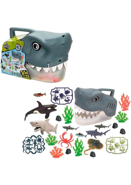 Wild Quest Köpek Balığı Kova Seti ile Karanlıkta Bile Oyun Bitmez! indirimleri