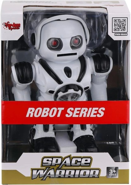 Bfs DF-6022 Işıklı ve Müzikli Disk Atan Uzay Savaşçısı Robot