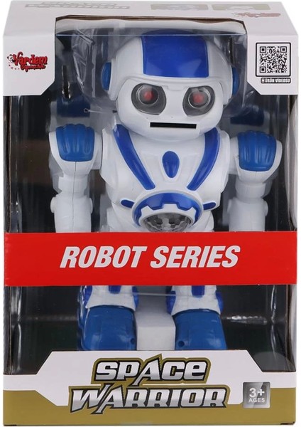 Bfs DF-6022 Işıklı ve Müzikli Disk Atan Uzay Savaşçısı Robot