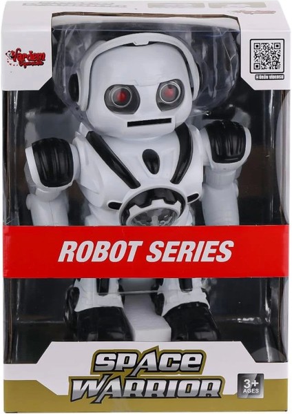 Bfs DF-6022 Işıklı ve Müzikli Disk Atan Uzay Savaşçısı Robot