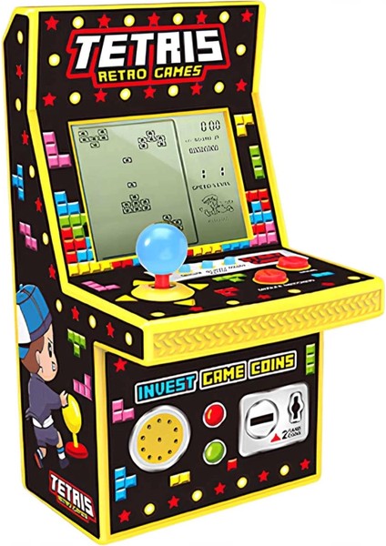 Nostaljik Mini Tetris Oyun Konsolu XY9029A modelleri