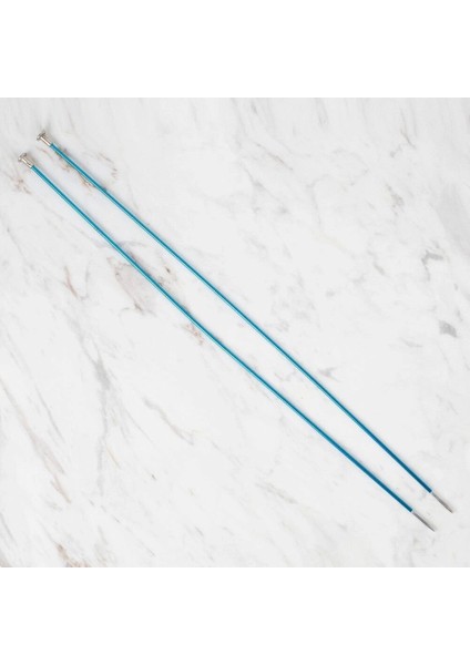 Rythm 2,5mm Mavi Renkli Metal Örgü Şişi