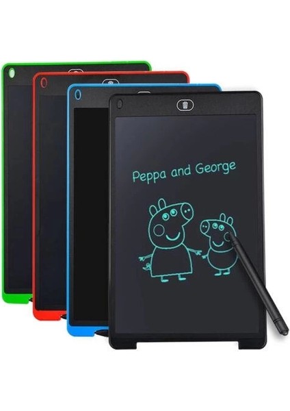 Bfs T12 Siyah Writing Tablet LCD 12 Inç Dijital Kalemli Çizim Yazı Tahtası