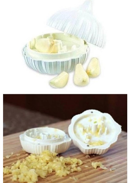 Bfs Sarımsak Şeklinde Pratik Sarımsak Ezici Rendeleyici El Rondosu