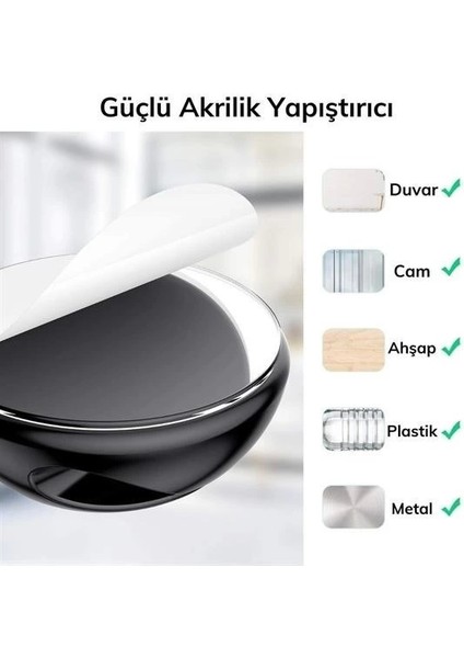 Bfs Çok Amaçlı Kablo Tutucu Akrilik Güçlü Yapışkanlı Organizer Düzenleyici 16 Parça Set Kolay Ku fırsatları
